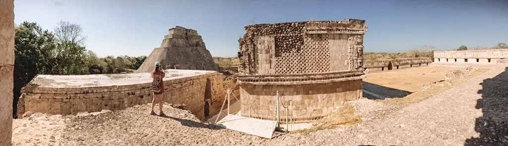 ruins of Uxmal in Mexico