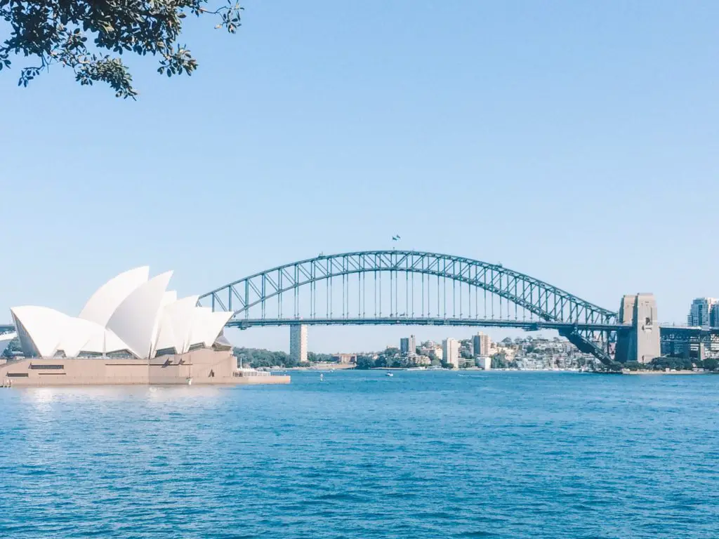 Sydney Opera House Harbor Bridge