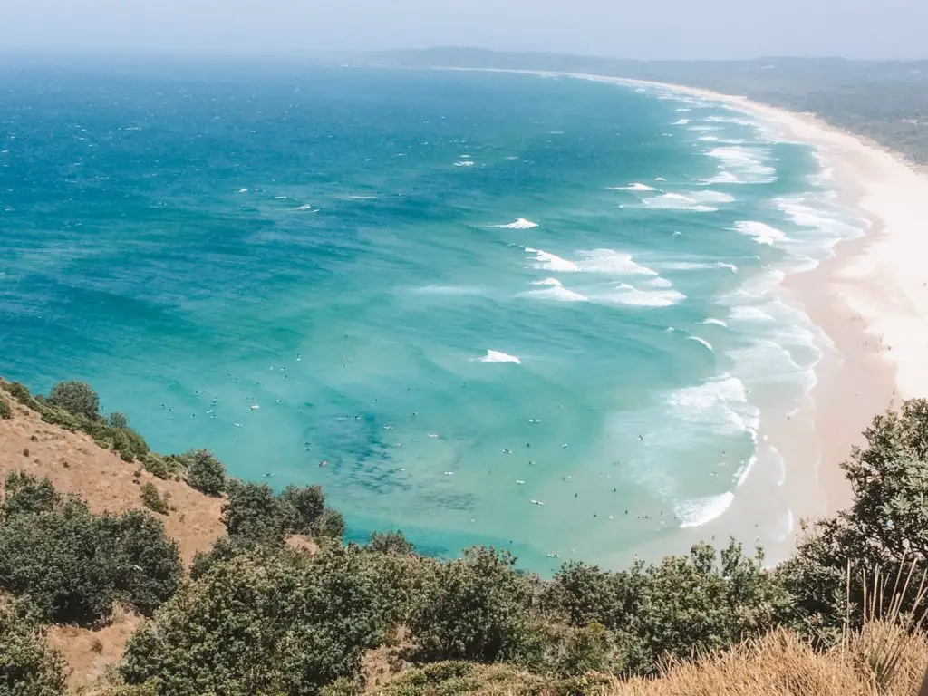 View from lighthouse Byron Bay