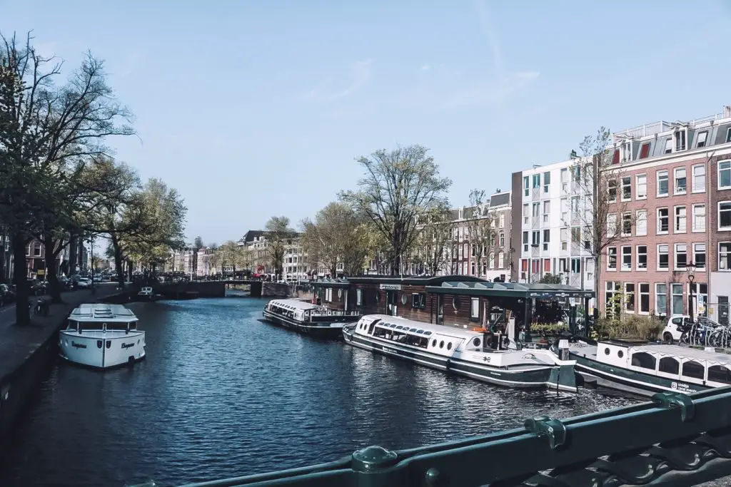 Canal in Amsterdam