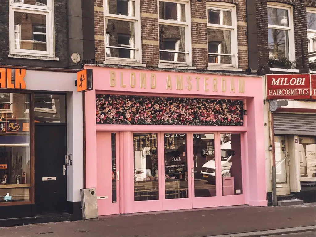 Cute retail shop in Amsterdam