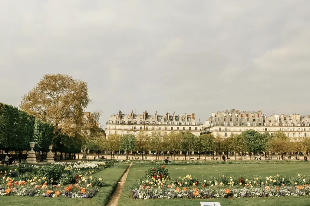 Gardens in Paris