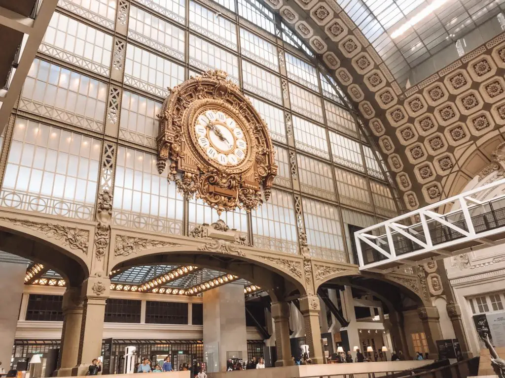 Interior of Musee d'Orsay