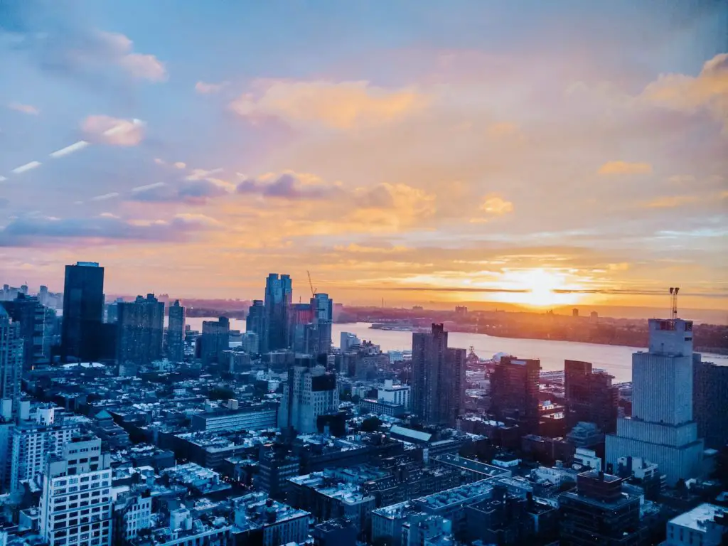 View of NYC skyline